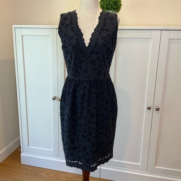 Stella McCartney Navy Lace Dress - Picture 2 of 16